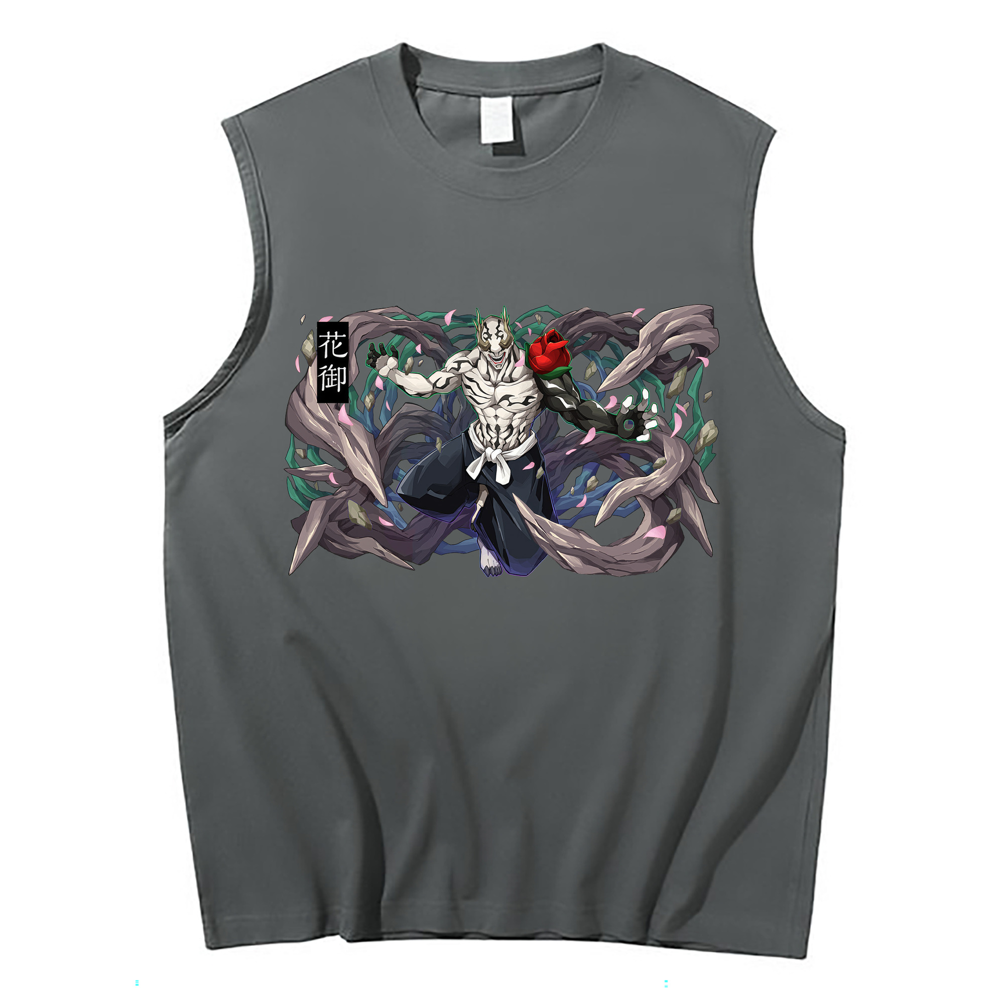 （画像用） 呪術廻戦 Jujutsu Kaisen コットン100％タンクトップ（フロントプリント）